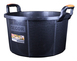 Ёмкость DЕCOR усиленная, морозостойкая для ССС, 50 л., ручка 2К (5 шт/упак) 633-2150 Намерение