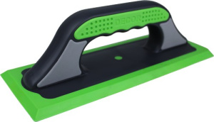 Терка DECOR, 3K, 260х100 мм, жесткая зеленая резина (7шт/35уп) 570-002 Намерение