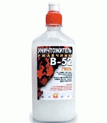 Уничтожитель ржавчины В-52 0,55кг (пэт/т) (20шт) Вершина