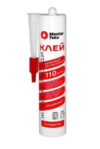 Клей акриловый Жидкие Гвозди MasterTeks ProfiMaster 110 кг/м2 экстрасильный белый 0,528 (РОССИЯ) 9781737