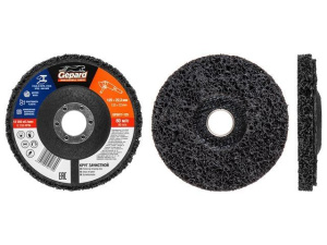 Круг зачистной 125х22мм для мягкой очистки GEPARD GP5017-125