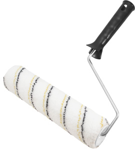 Валик микрофибра 250мм, d 42мм, ручка 6мм, ворс 9мм, 