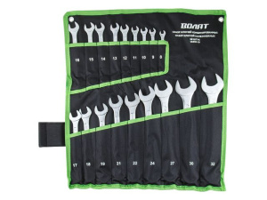 Набор ключей комбинир. 8-32мм 18шт ВОЛАТ, 15350-18