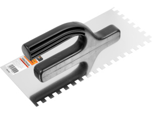 Гладилка нерж. 130х270мм зуб 6х6мм STARTUL MASTER (ST1050-26)