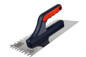 Гладилка DЕCOR, 3К, 280х130 мм, Нерж.зуб коготь; 0,7 мм (11шт/44шт) 680-222 Намерение