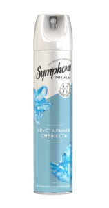 Освежитель воздуха «Symphony» «Хрустальная свежесть» («Crystal Freshness») 300мл RD Premium 46 00104 03843 3 RD Арнест (6)