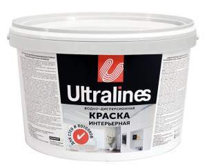 ВД-АК Краска интерьерная для стен и потолков Ultralines 5кг (Радуга) (4)