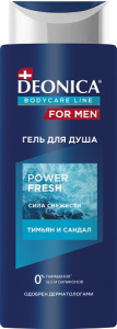 DEONICA FOR MEN Гель для  душа Power Fresh, 250 мл 46 50056 49968 4 Арнест (6)