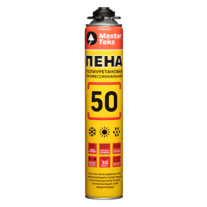 MasterTeks пена полиуретановая 50 ПРО 0,715 всесезонная 9413342