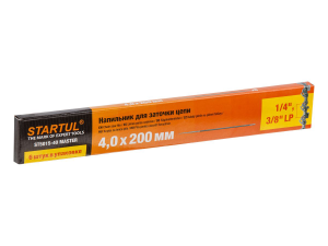 Напильник для заточки цепей ф 4.0 мм STARTUL MASTER (ST5015-40) ( для цепей с шагом 1/4\