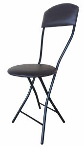 Стул складной коричневый