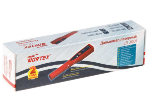 Дальномер лазерный WORTEX LR 3001 в кор. (0.1 - 30 м, +/- 2 мм/м,) (0323133)
