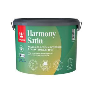 Краска интерьерная HARMONY SATIN (C) мат 9л (1шт) 700014040