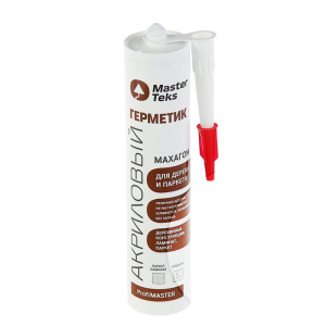 Герметик акриловый MasterTeks ProfiMaster для дерева и паркета 290 мл махагон (РОССИЯ) 9613147