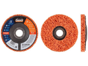 Круг зачистной 125х22мм для грубой очистки GEPARD GP5018-125
