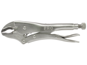 Зажим с фиксатором 180мм изогнутые губки (PRO STARTUL (PRO-6051-01)
