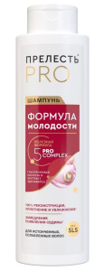 Шампунь для волос «Прелесть Professional» «Формула молодости» для истонченных, ослабленных волос , 500 мл. 46 50056 49468 9 Арнест (6)