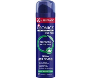 DEONICA FOR MEN Пена для бритья Для чувствительной кожи 240мл 46 00104 03560 9 Арнест (6)