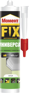 Клей монтажный Момент FIX Универсал, 380 г (12шт) 2124747