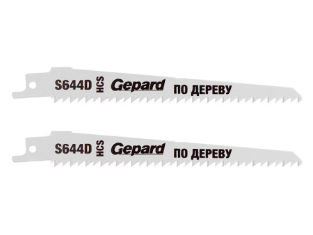 Пилка сабельная по дереву S644D (2 шт.) GEPARD GP0643-22
