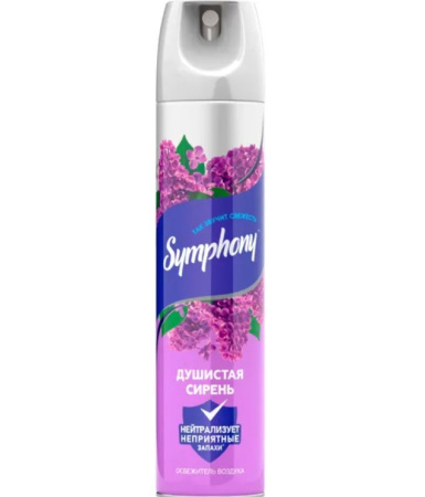 Освежитель воздуха Symphony - Душистая сирень 300 см3 RD 46 00104 00826 9 RD Арнест (12)