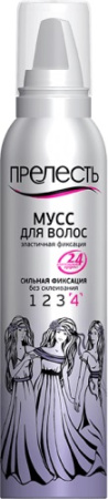 Мусс Прелесть сильной фиксации (СФ) 160 см3 46 00104 02274 6 Арнест (24 шт)