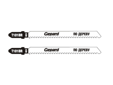 Пилка лобз. по дереву T101BR (2 шт.) GEPARD GP0625-09