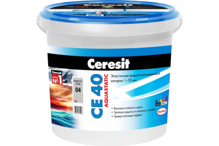 04 CE 40 затирка эл.вод. против-гриб.(сереб.-серый) 1 кг 2780264