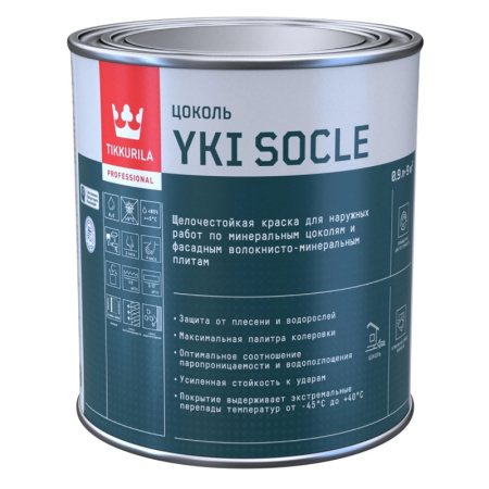 Краска для цоколя YKI SOCLE (C) мат 0,9л (6шт) 700014068