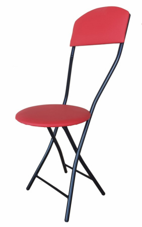 Стул складной красный