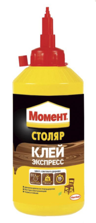 Клей столярный Момент Столяр Клей-Экспресс, 750 г (9шт) 422984